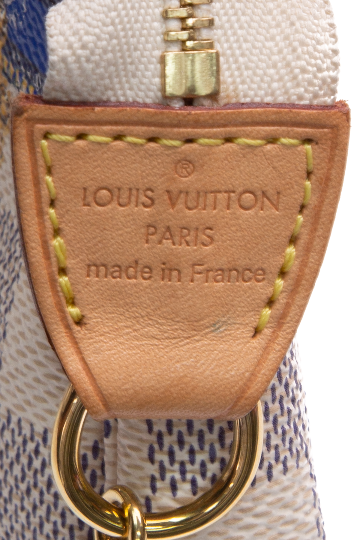 Mini Pochette Acessoires Damier Azur - Louis Vuitton #LouisVuitton