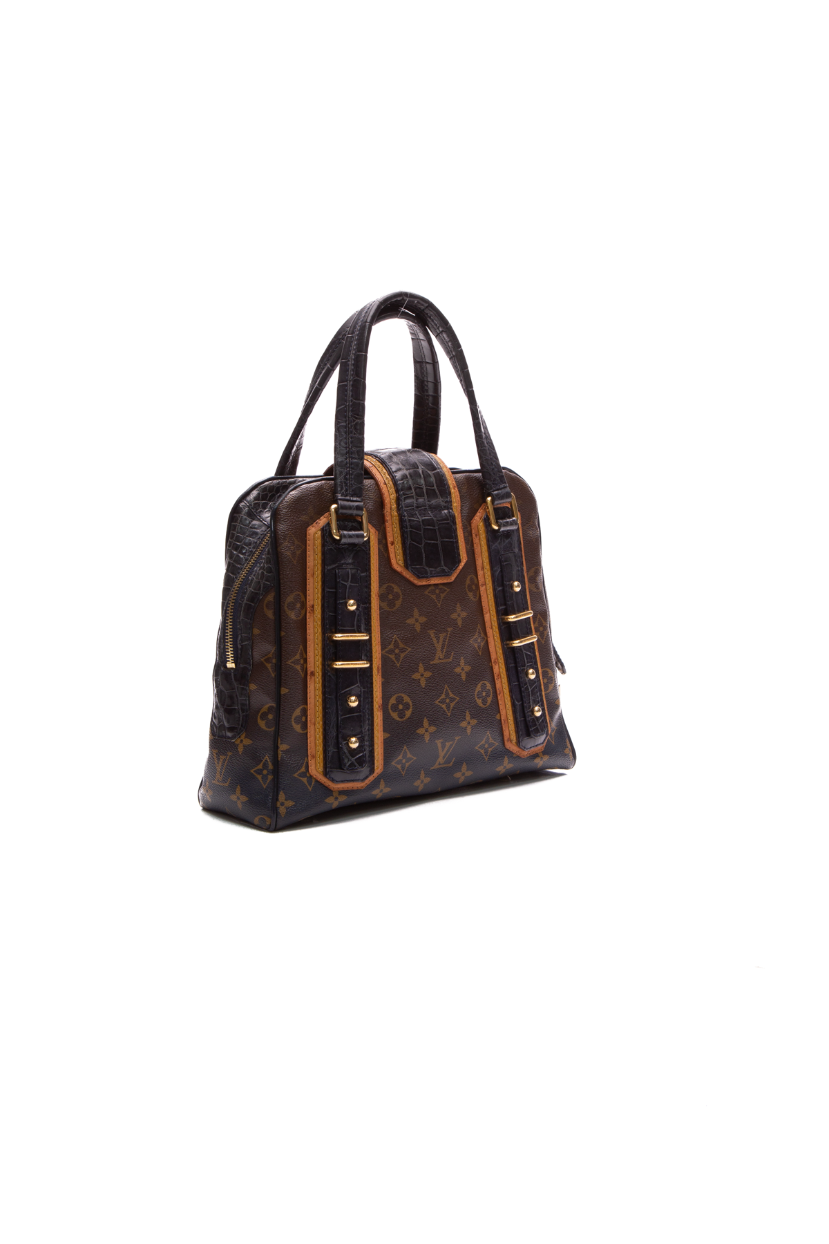 Louis Vuitton Delft Handbag Limited Edition Monogram Mirage and Exotics