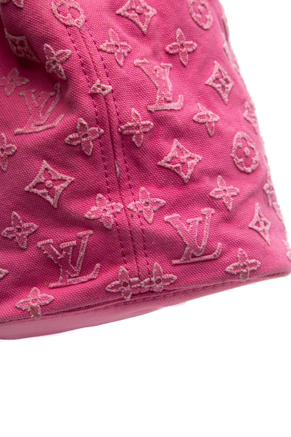 Louis Vuitton Pink Denim Neverfull