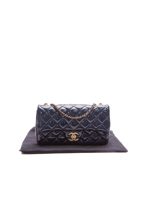 Chanel CC Eyelet Single Flap Bag - Couture USA