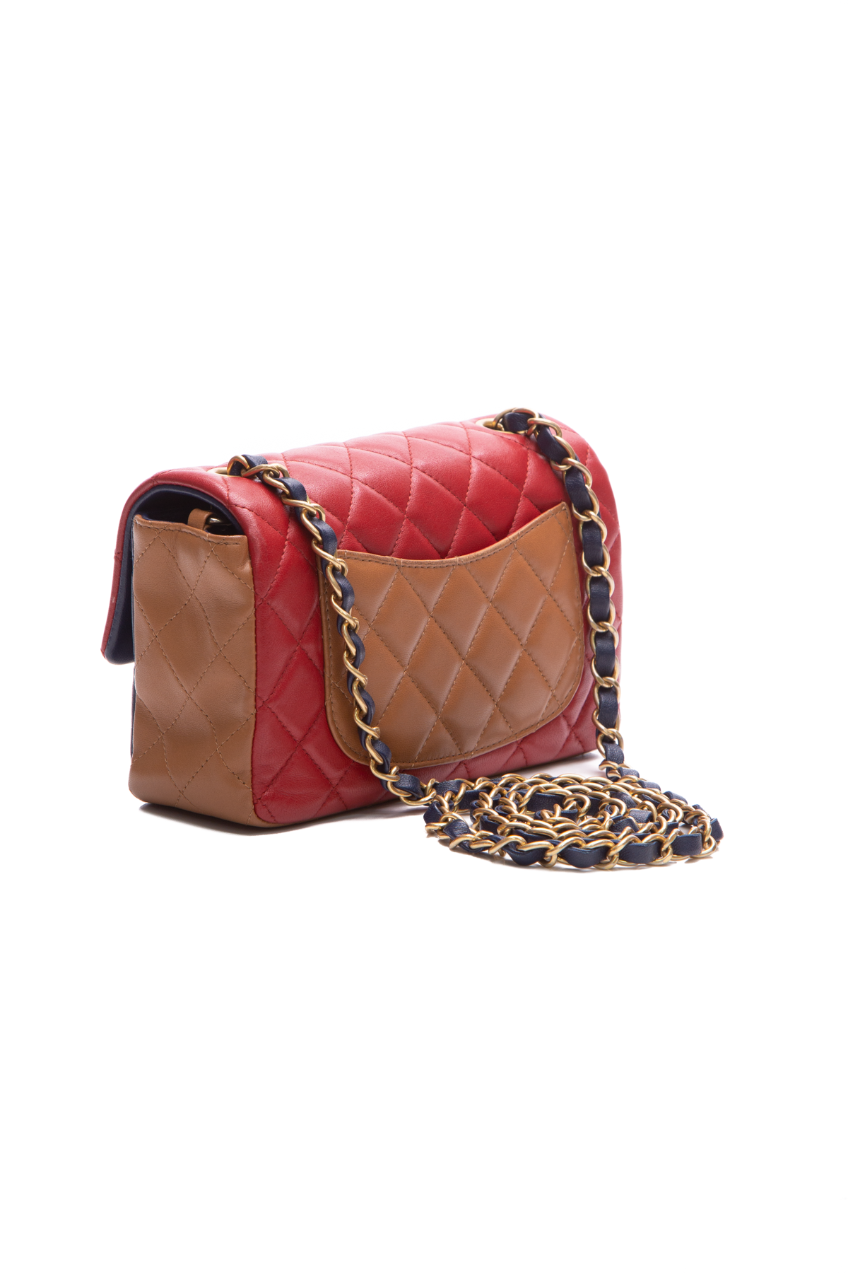 Chanel tricolor 2025 flap bag