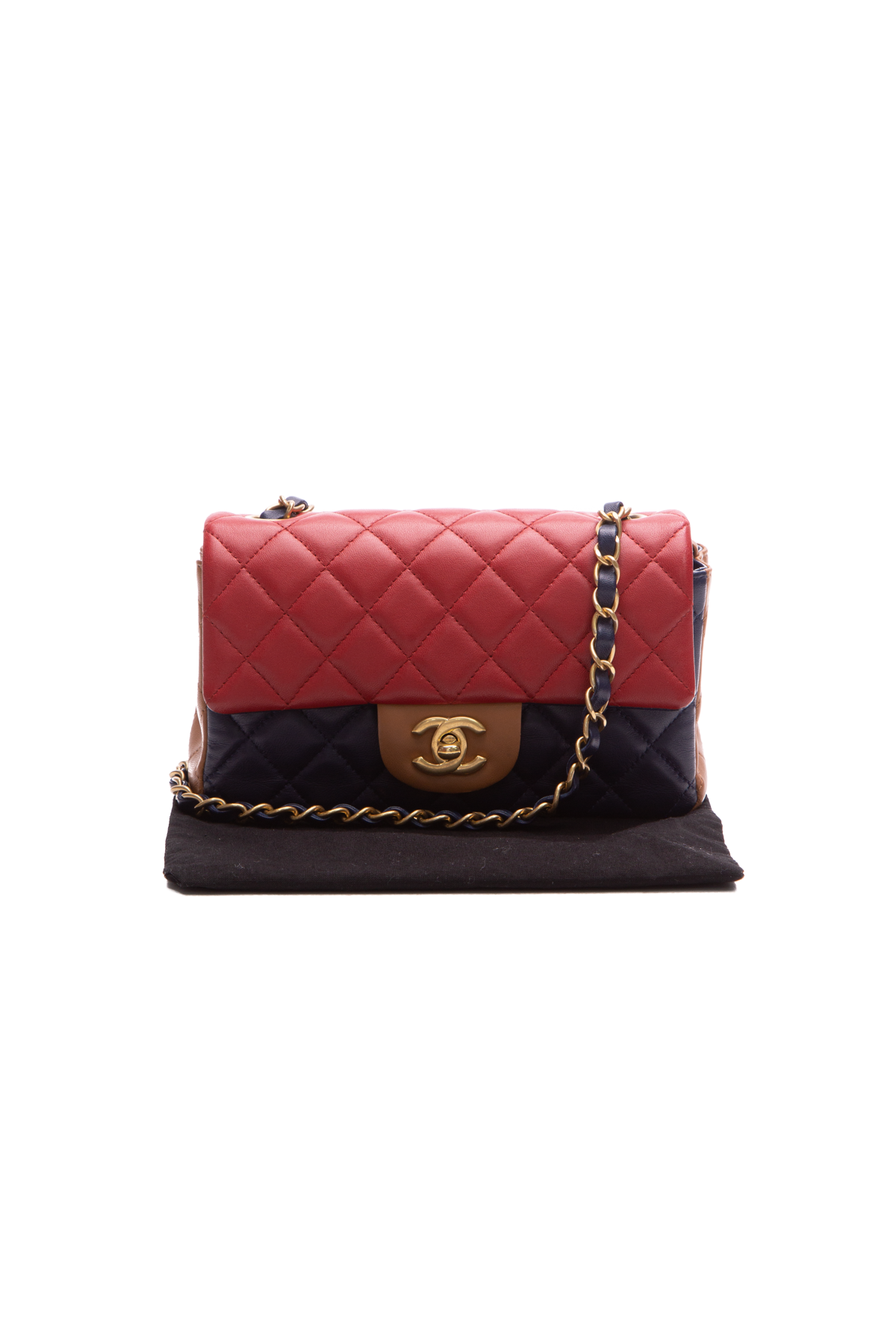 Chanel tricolor flap bag shop
