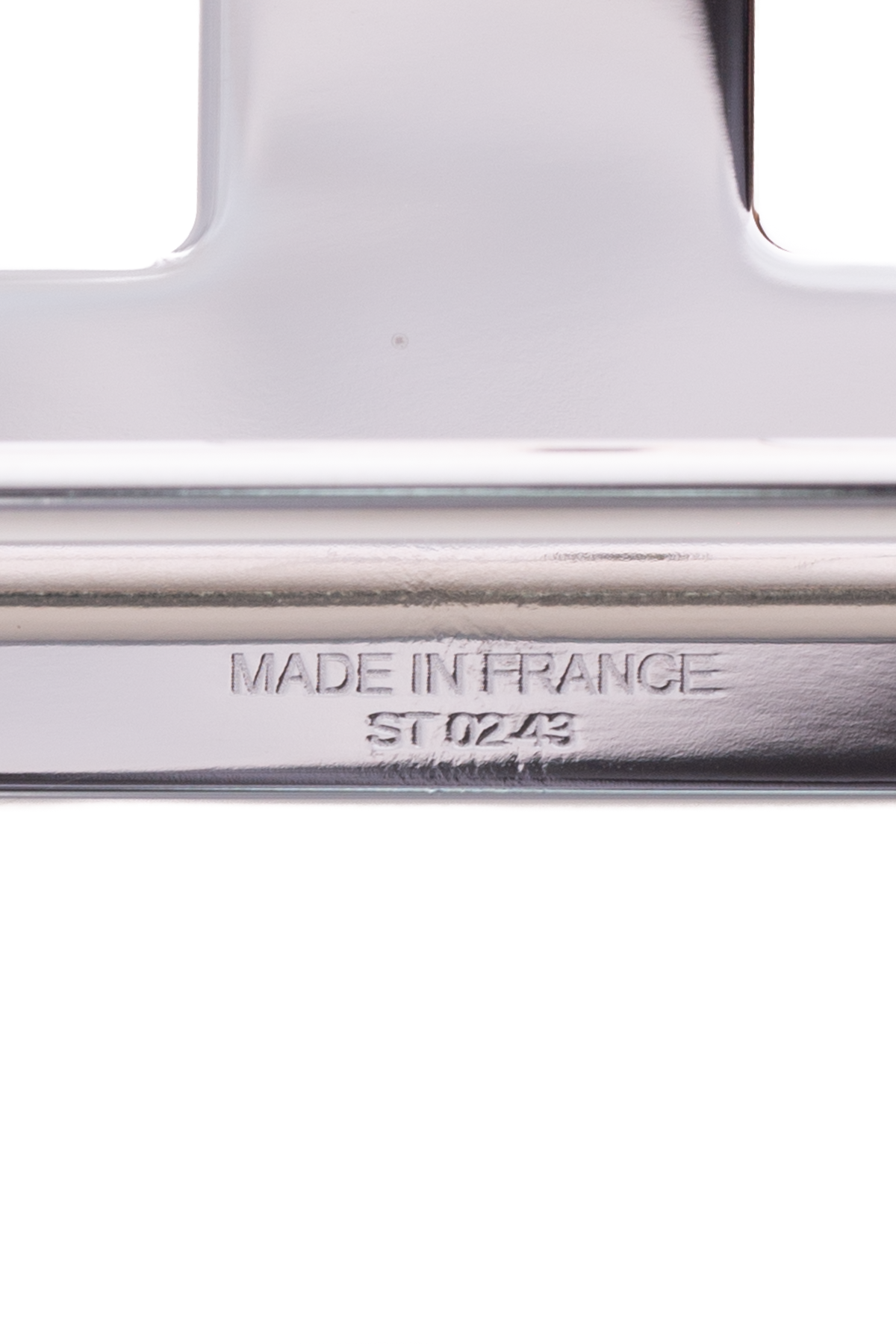 Hermes Silver Quizzip Buckle