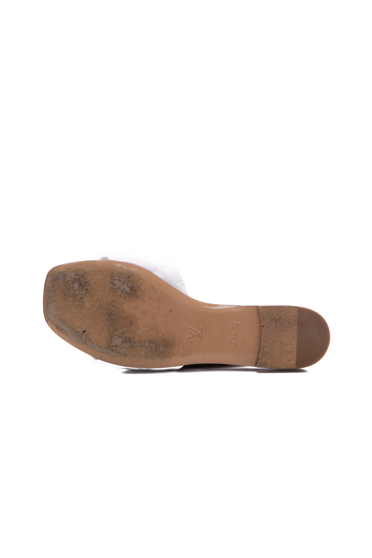 Louis Vuitton Revival Mule Nude Sandals Size 37 - BrandConscious