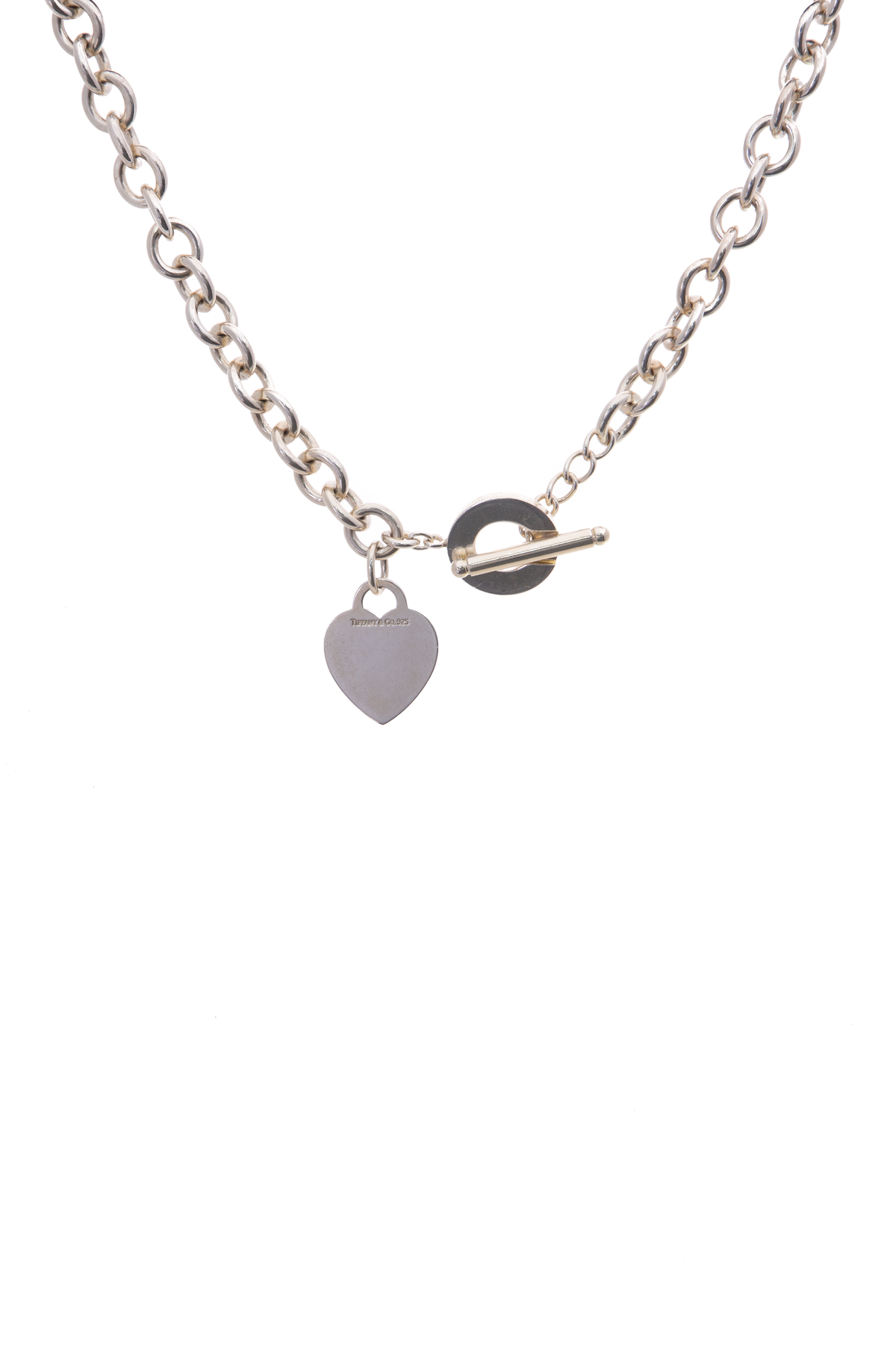 Necklaces & Pendants | Tiffany & Co. Return To Tiffany® Heart Tag Toggle  Necklace In Silver * Stian Fjelldal