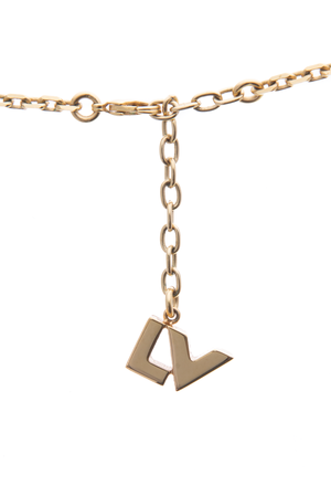 Louis Vuitton Brown Circus Resin Necklace
