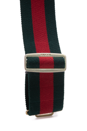 Gucci Torchon Elastic Web Double G Belt - Size 34