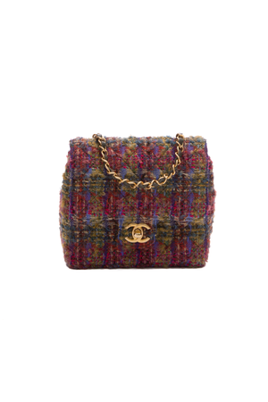 Chanel Tweed Square Mini Flap Bag