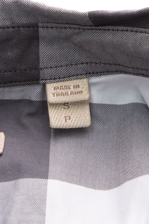 Burberry Men's Check Cotton Shirt - Size Small