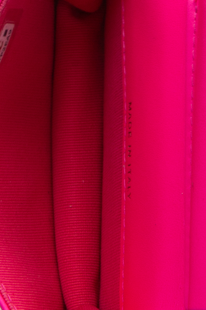 Chanel Hot Pnk Patent Boy Waist Bag