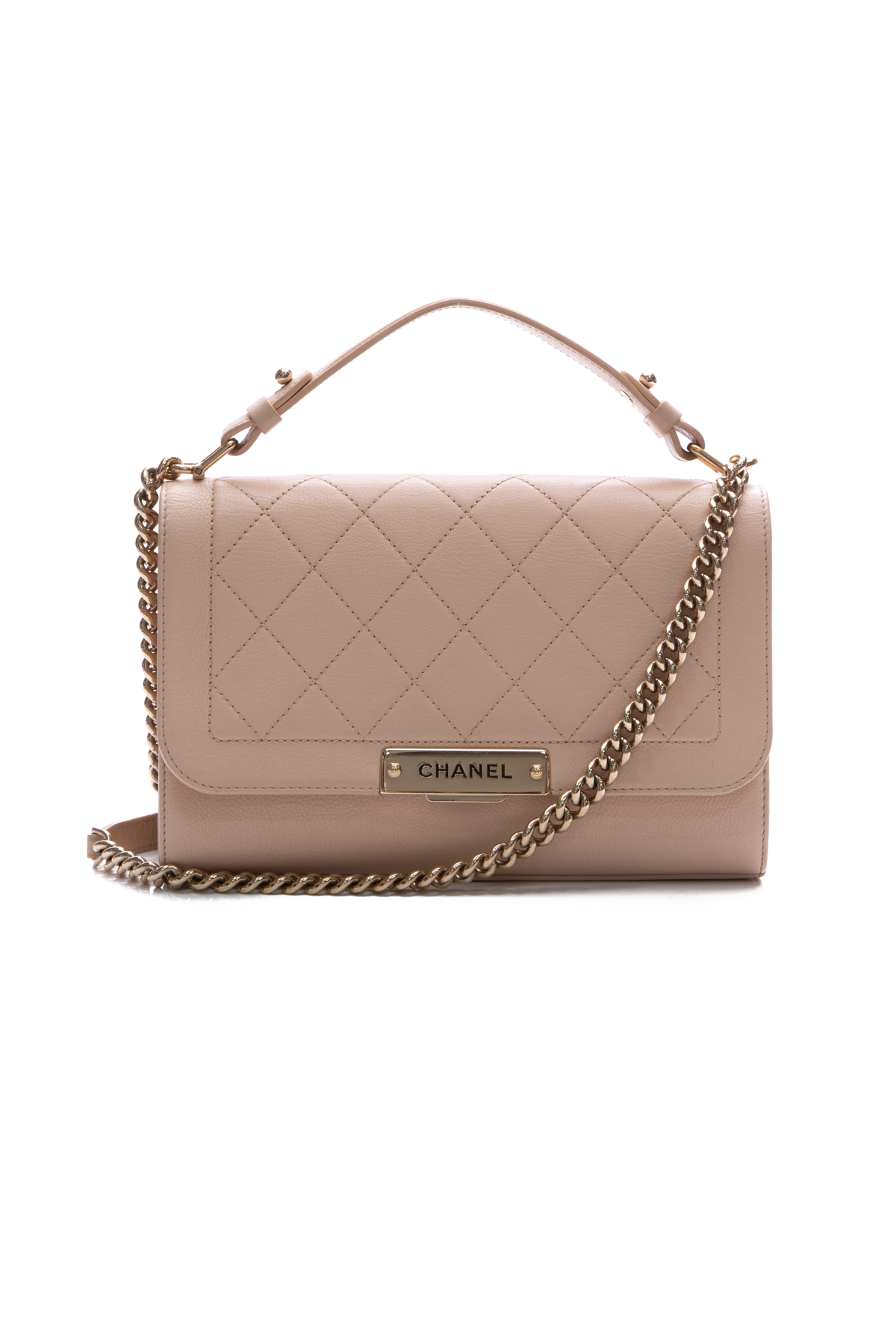Chanel label click flap bag hot sale