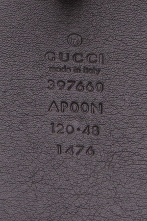 Gucci Black Mens Marmont Belt - Size 48