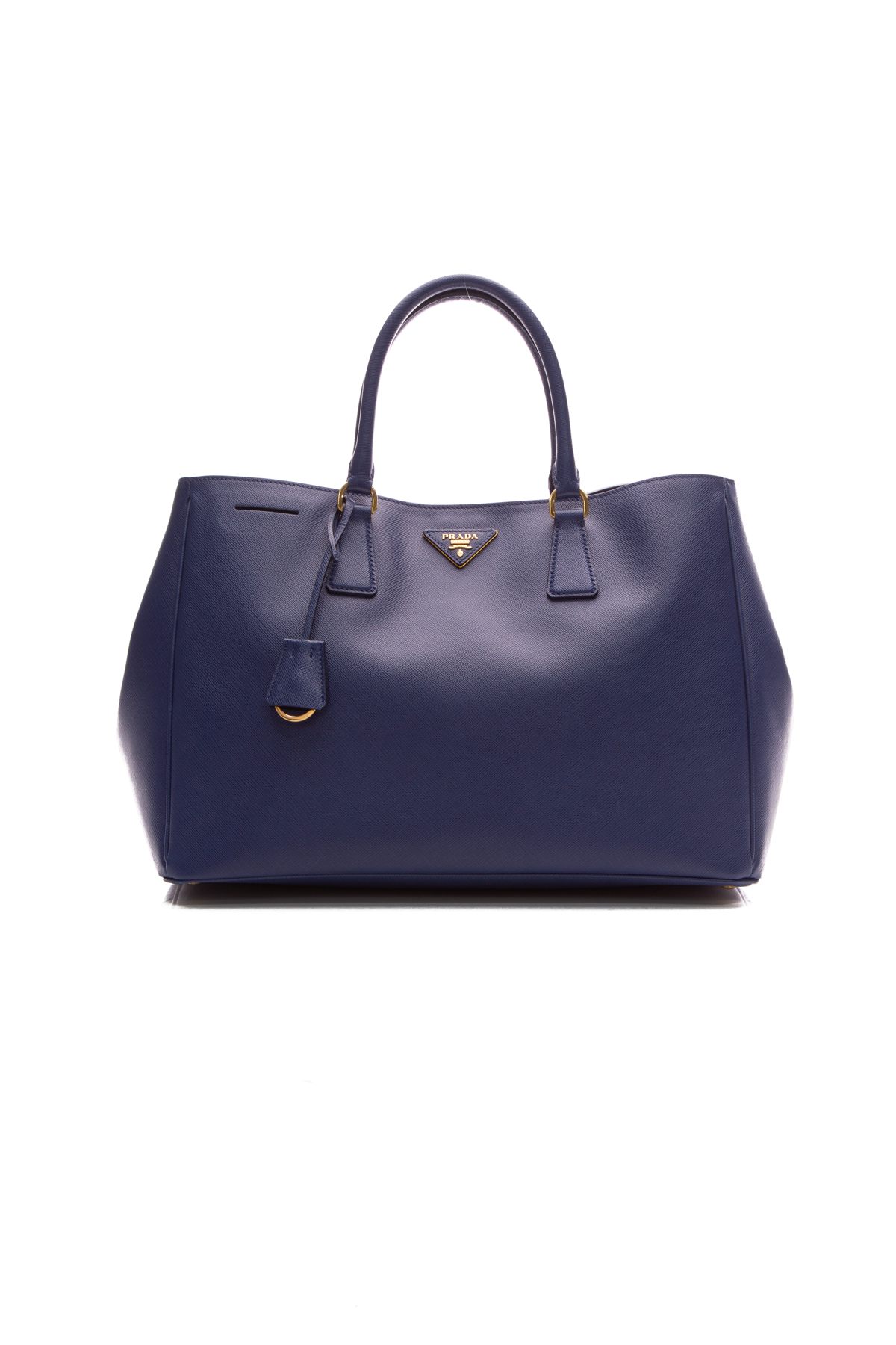 Prada Blue Saffiano Tote Bag 
