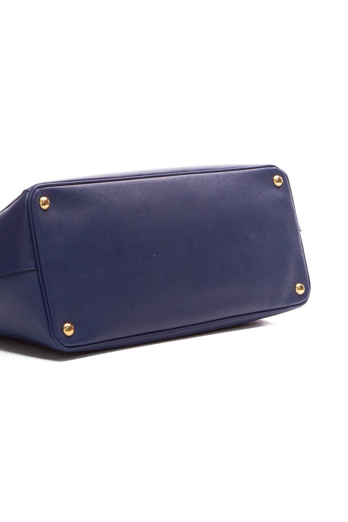 Prada Blue Saffiano Tote Bag 