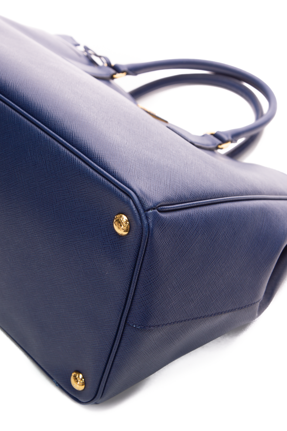 Prada Blue Saffiano Tote Bag 