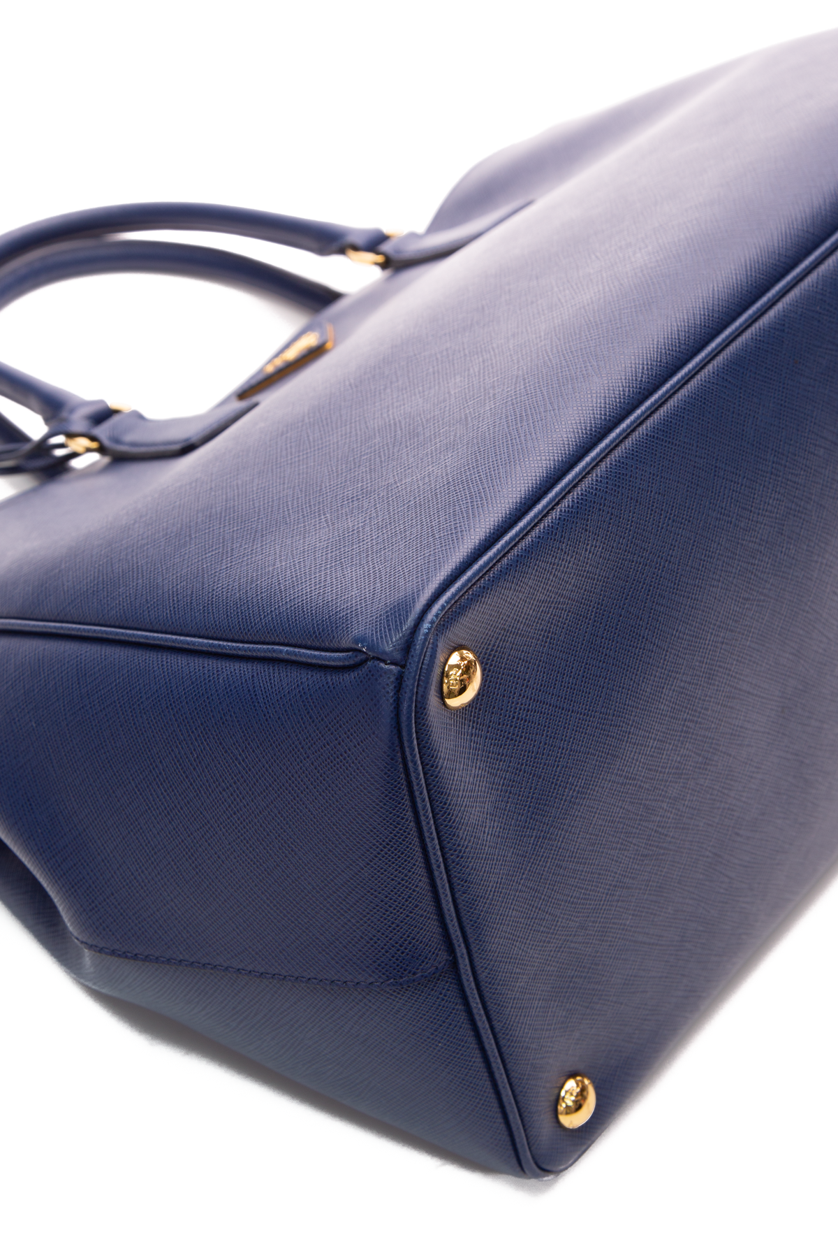 Prada Blue Saffiano Tote Bag 