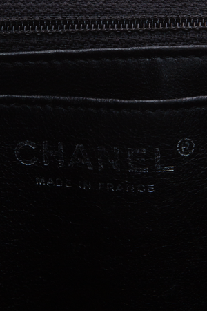 Chanel Black Caviar Single Flap Bag 