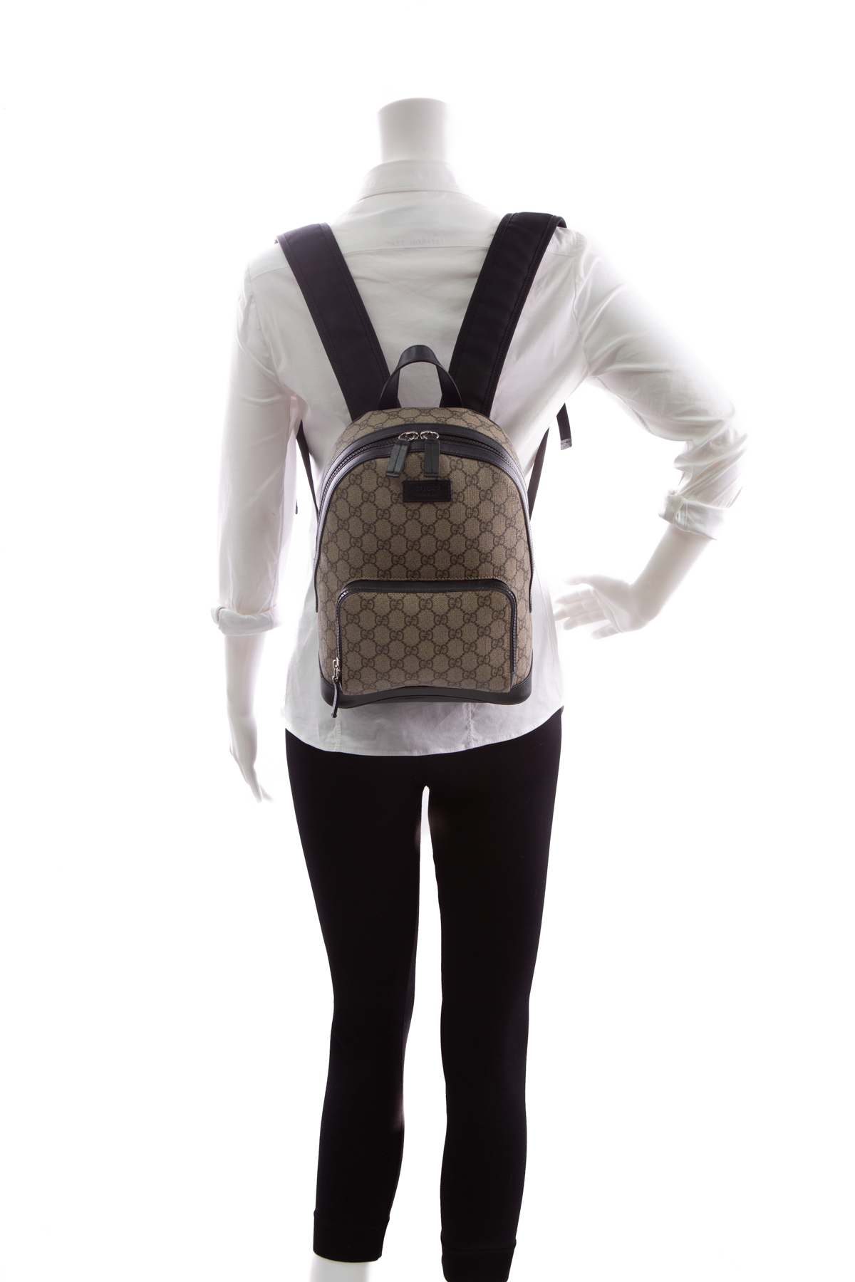 Gucci supreme backpack sales small