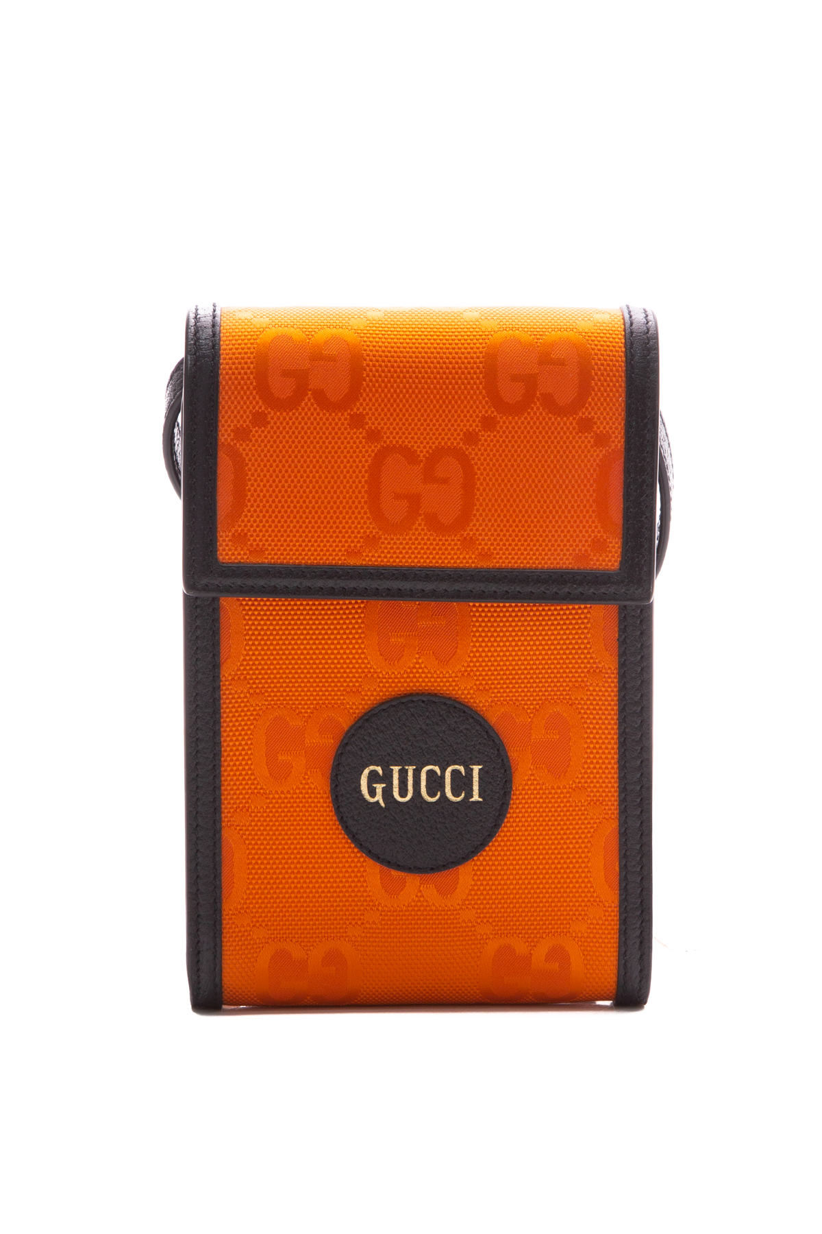 FWRD Renew Gucci Python Horsebit 1955 Shoulder Bag in Orange | FWRD