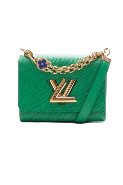 VUITTON グリーンバック Louis Vuitton Green Epi Twist Bag PM - Couture USA