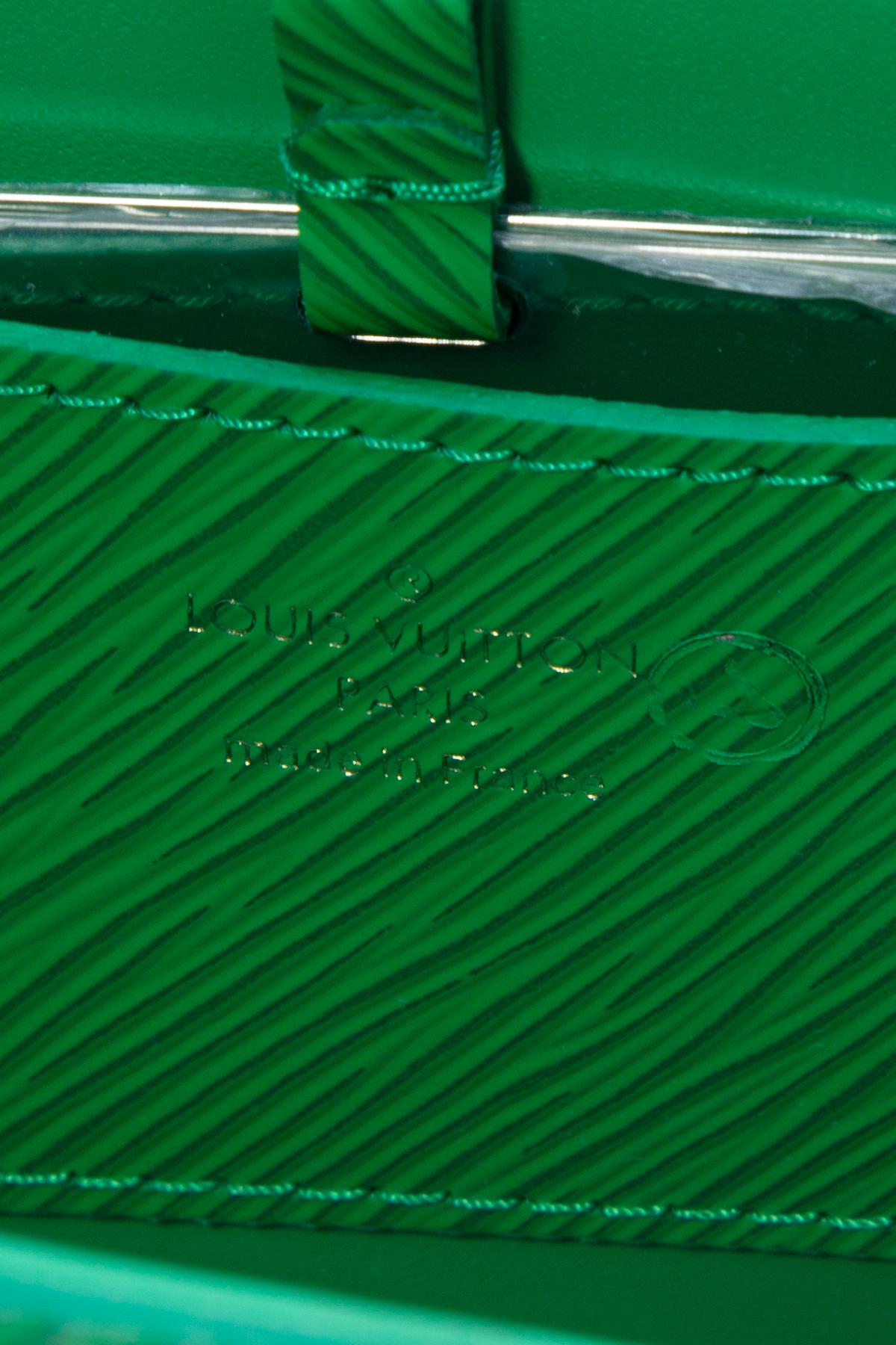 Louis Vuitton Green Epi Twist Bag