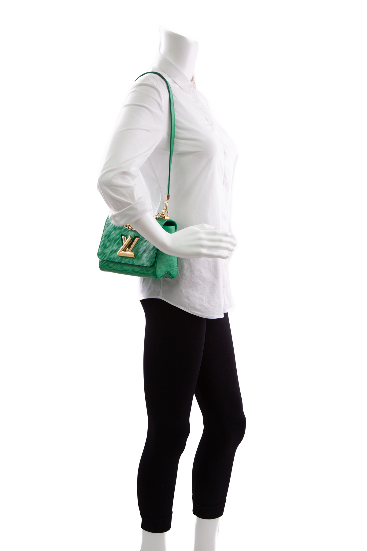 Louis Vuitton Green Epi Twist Bag