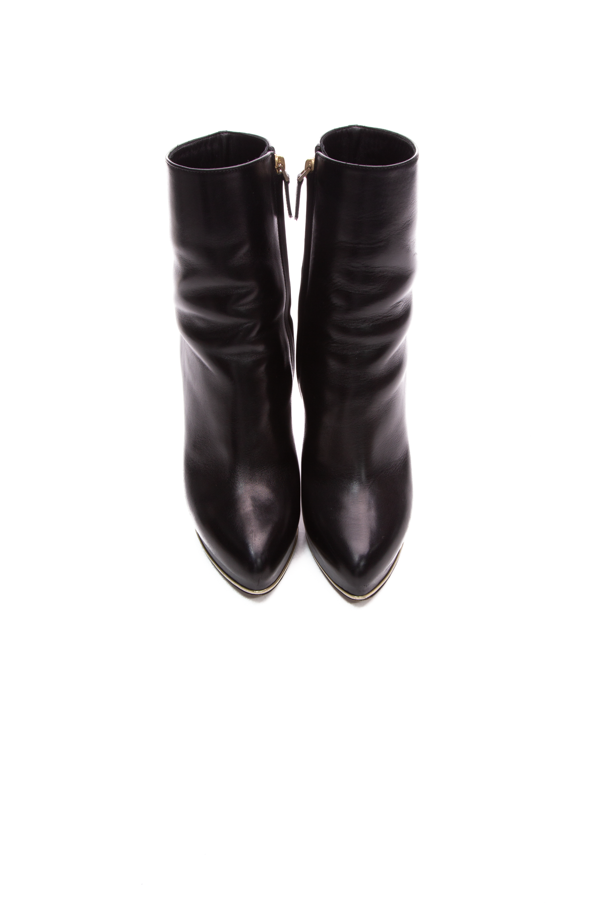  Givenchy Black Wedge Ankle Booties - Size 36