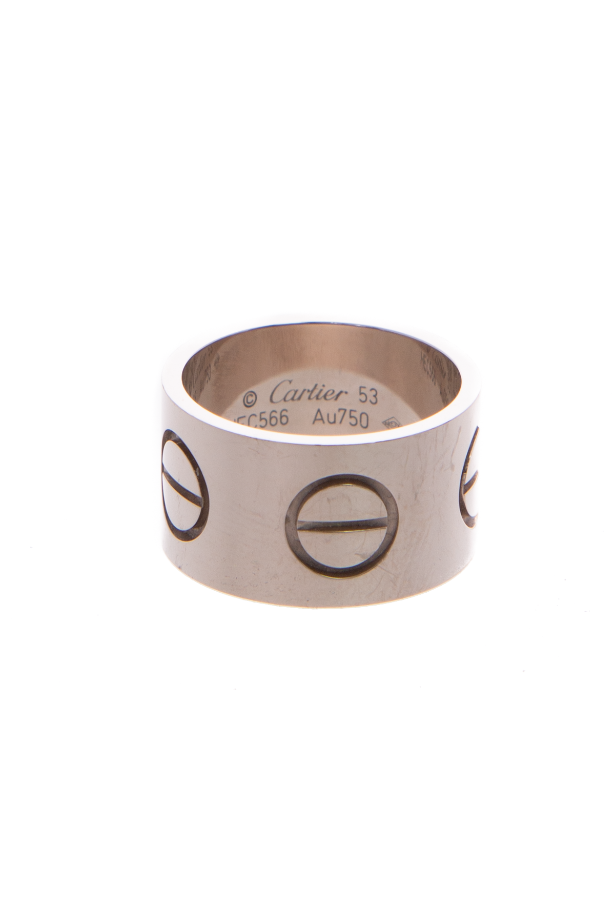 Cartier Love Ring Size 6.25 Couture USA