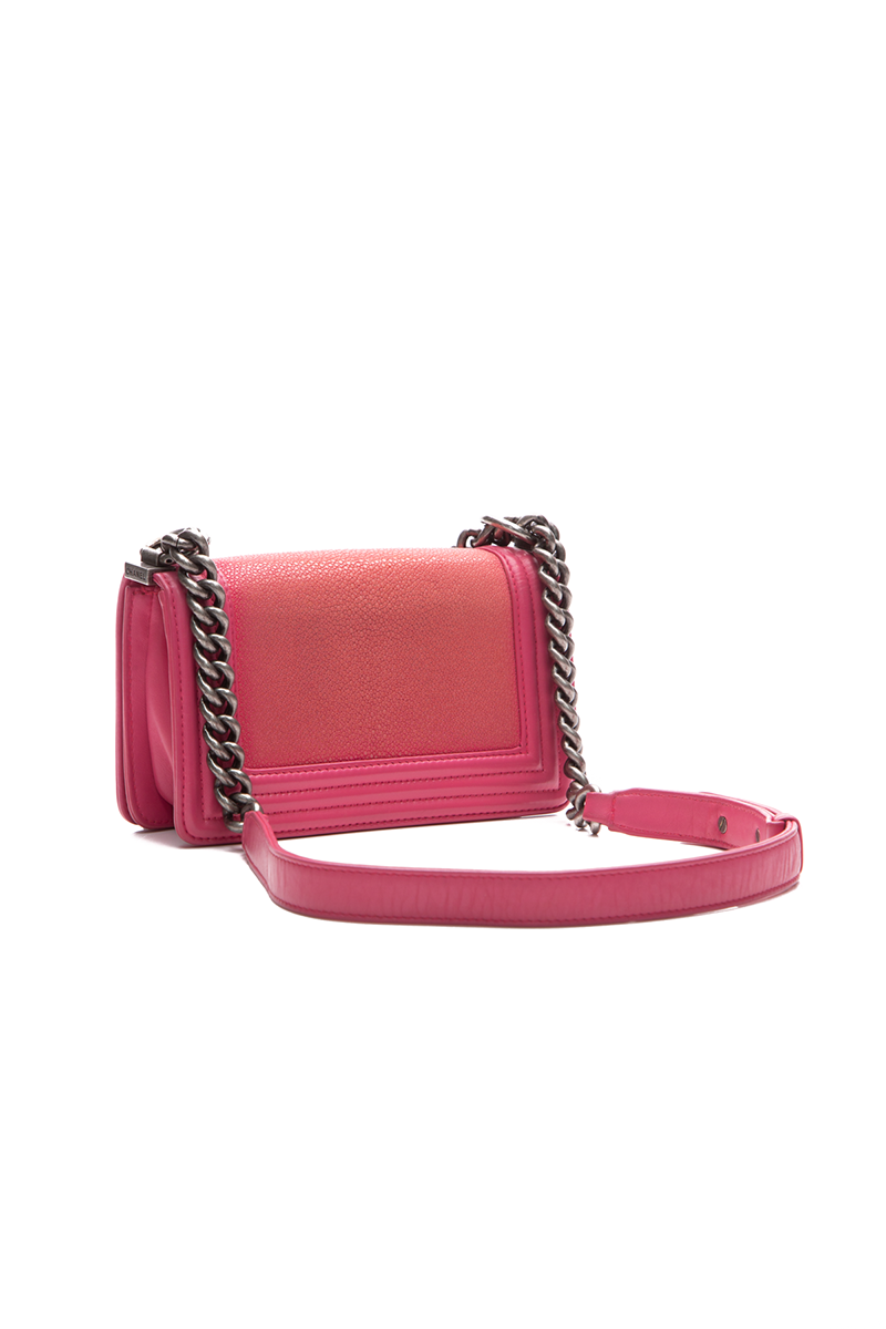 Chanel galuchat boy hotsell