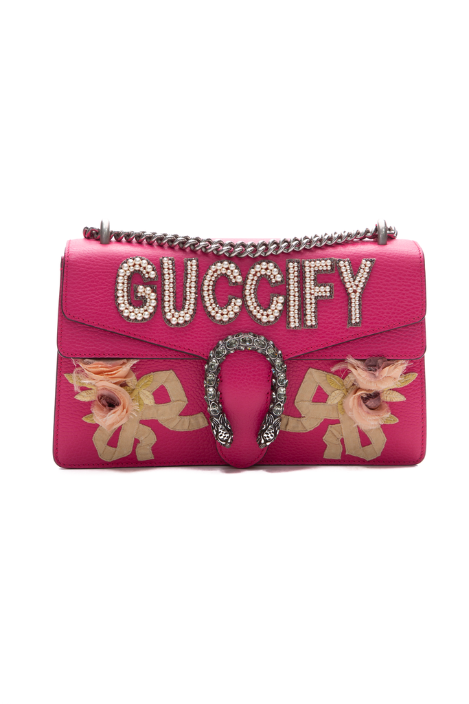 Gucci Medium Pearl Guccify Dionysus Bag - Couture USA