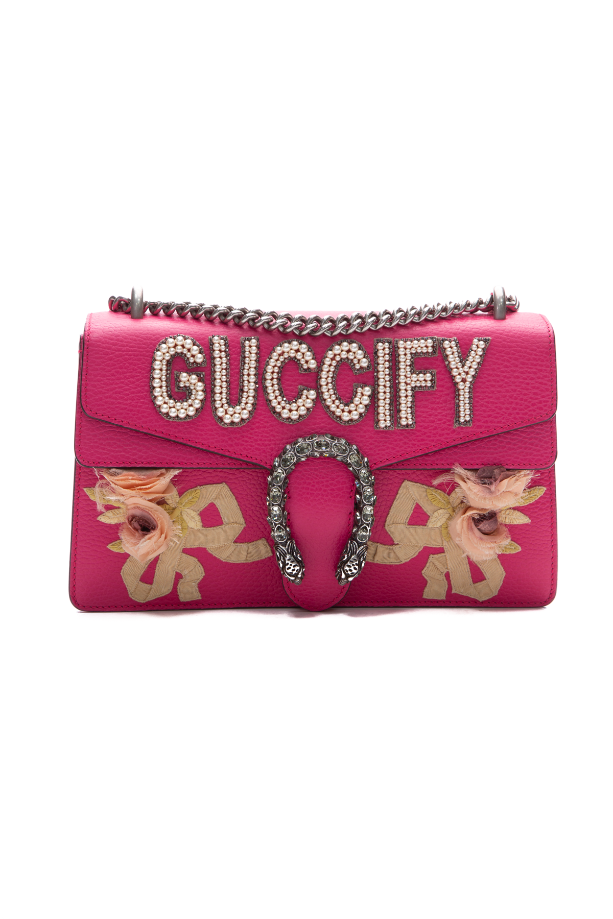 Gucci Medium Pearl Guccify Dionysus Bag - Couture USA Gucci Medium Pearl Guccify Dionysus Bag - Couture USA
