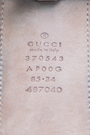 Gucci Black Interlocking G Belt - Size 34
