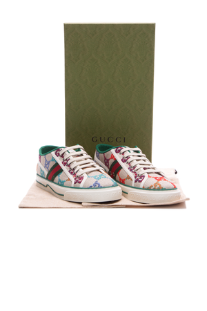 Gucci Rainbow Mens Tennis 1977 Sneakers - Size US 8.5