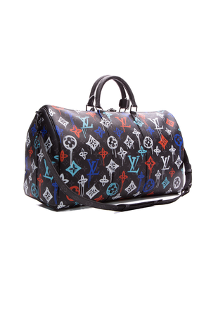 Graffiti Keepall 50 Bandouliere Travel Bag