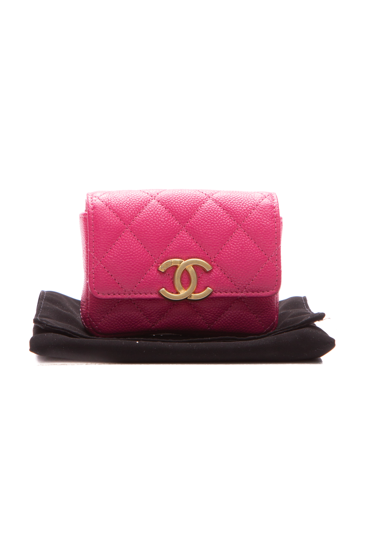 Chanel Pink Melody Chain Belt Bag