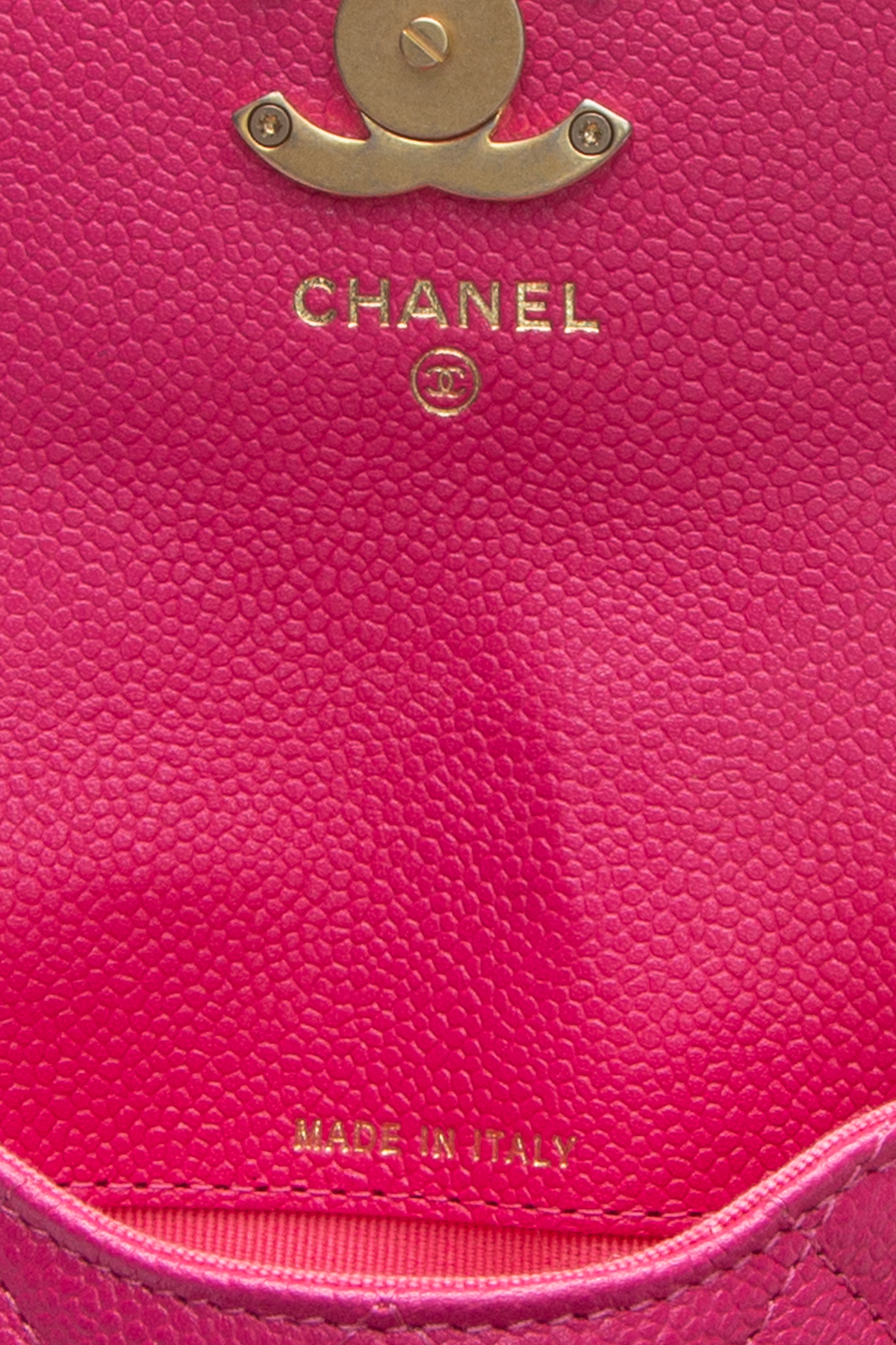 Chanel Pink Melody Chain Belt Bag