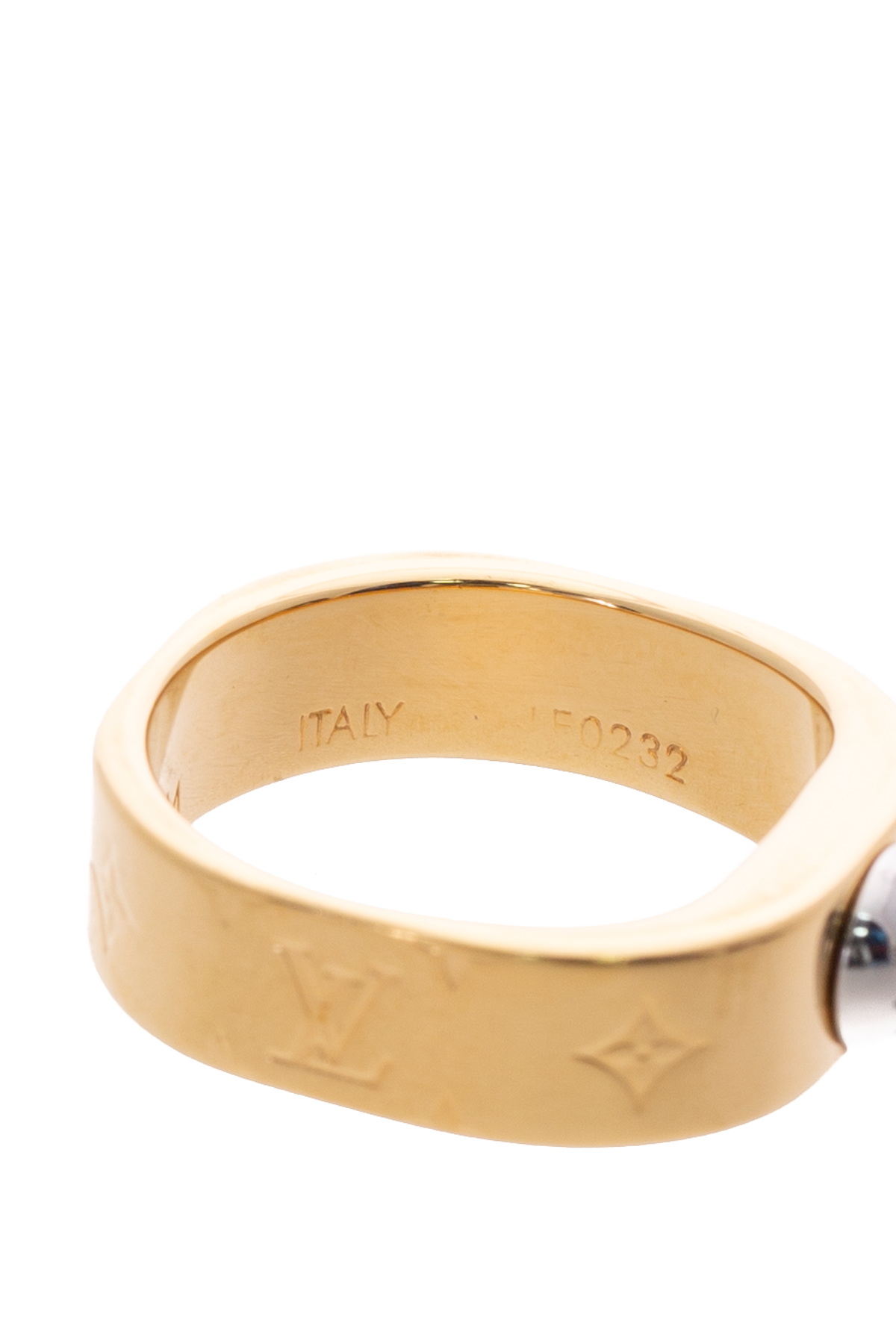 Louis vuitton nanogram online ring size chart