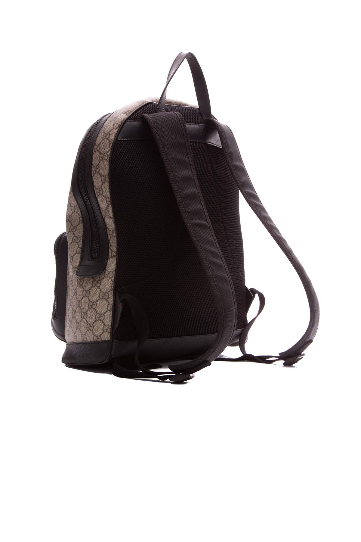 Gucci supreme backpack discount small