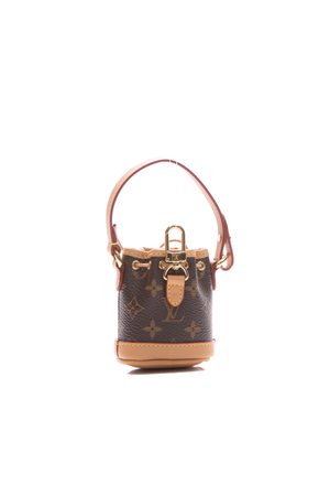 Louis Vuitton Monogram Micro Noe Bag Charm