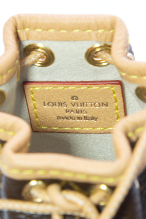 Louis Vuitton Blue Denim Fairfax Pochette Bag