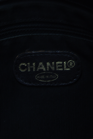  Chanel Vintage Caviar Chain Flap Tote