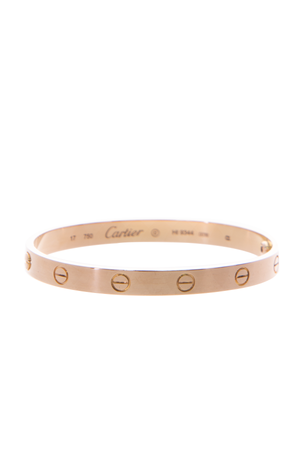 Cartier Love Bracelet - Size 17