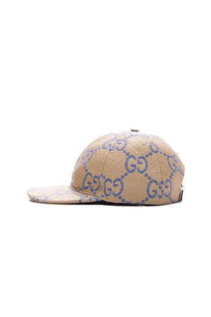 Raffia Baseball Hat - Size L