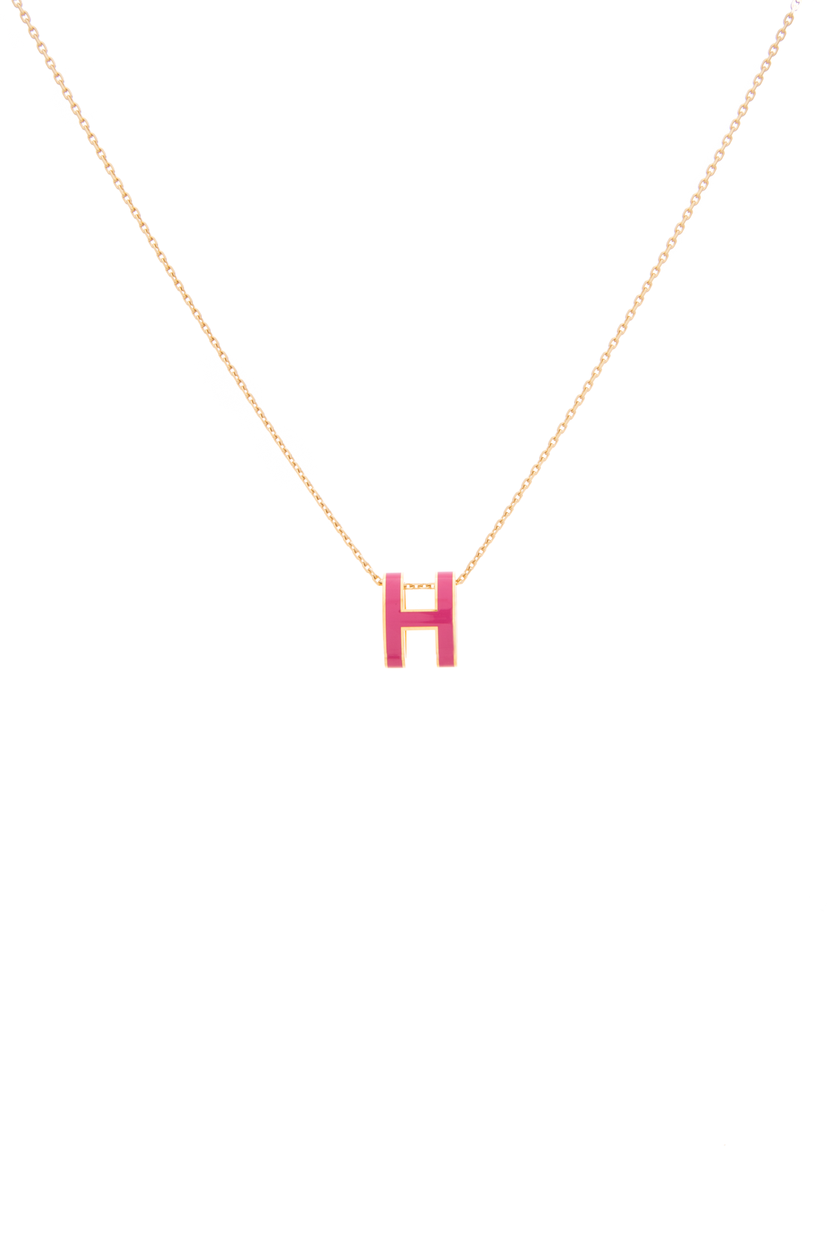 Hermes Pop H Mini Pendant Blue palladium hardware | eBay