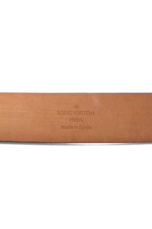 Louis Vuitton Monogram Square Buckle Belt  - Size 30