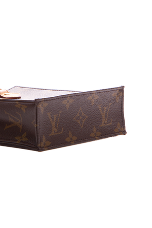Louis Vuitton Monogram Petit Sac Plat Bag