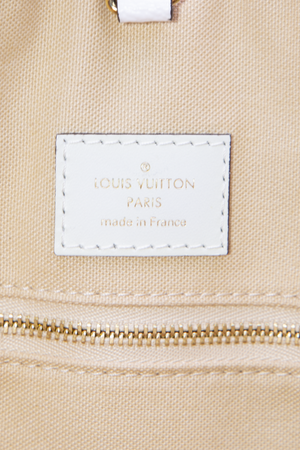 Louis Vuitton Wht/Khak Giant Mono OnTheGo Tote Bag