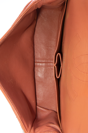 Chanel Orange Reissue Double Flap Bag