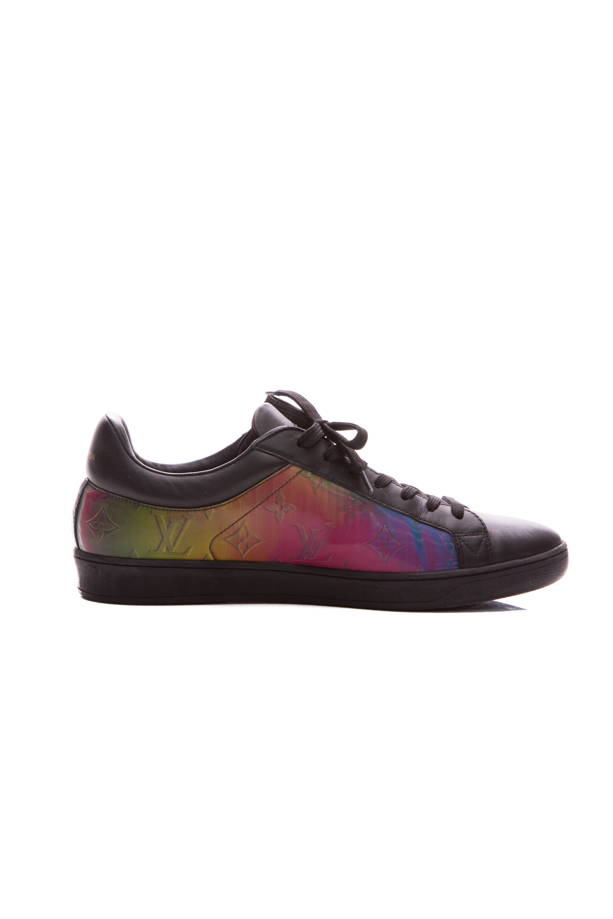 Louis Vuitton Men s Iridescent Luxembourg Sneakers Size US 8 Couture USA