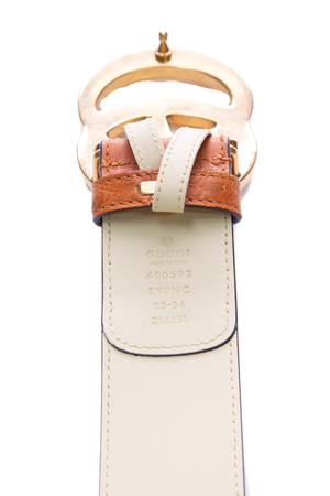 Gucci Marmont Python Belt- Size 34
